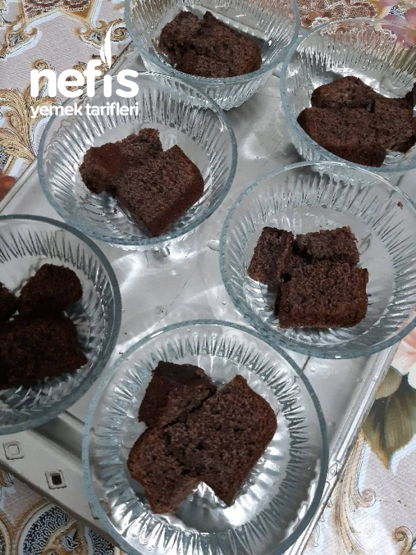 Çikolatalı Kekli Puding Nefis Yemek Tarifleri