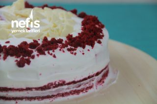 Red Velved Cake ( Kırmızı Kadife Pasta) (Videolu) Tarifi
