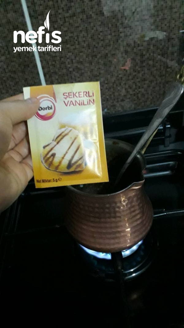 Vanilyalı Türk Kahvesi