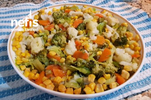 Karnıbahar Brokoli Salatası (Vitamin Deposu) Tarifi