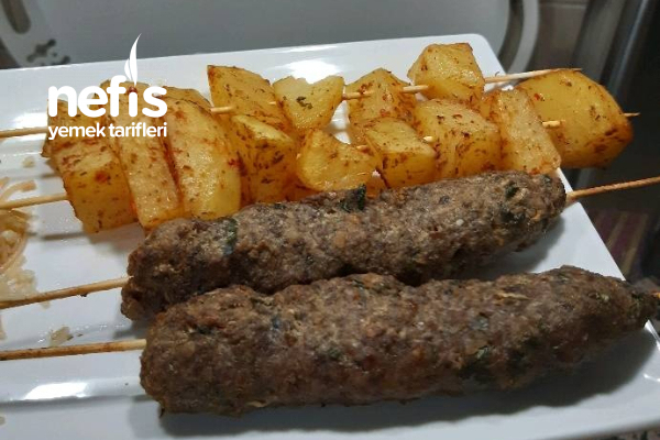 Fırında Çöp Şiş Patates Köfte