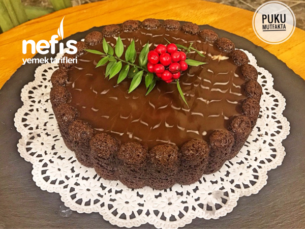 Tart Kalıbında Bol Çikolatalı Kek Nefis Yemek Tarifleri