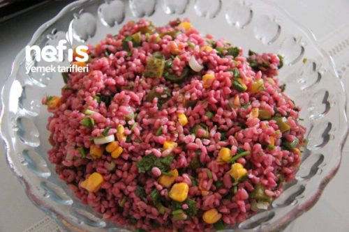 Nefis Şalgamlı Bulgur Salatası Tarifi
