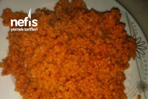 Salçalı Bulgur Pilavı Tarifi