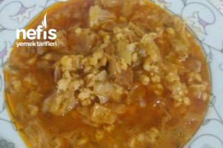 Yarmalı Lahana Çorbası Bayburt'un Leziz Yemeklerinden Tarifi