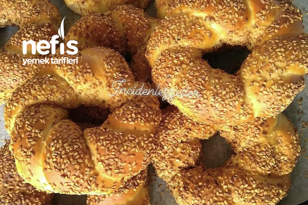 Çıtır Çıtır Pekmezli Simit