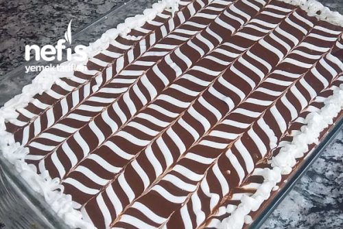 Çikolatalı Kremasıyla Borcamda Kolay Pamuk Pasta Tarif Tarifi
