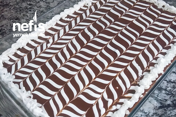 Çikolatalı Kremasıyla Borcamda Kolay Pamuk Pasta Tarif