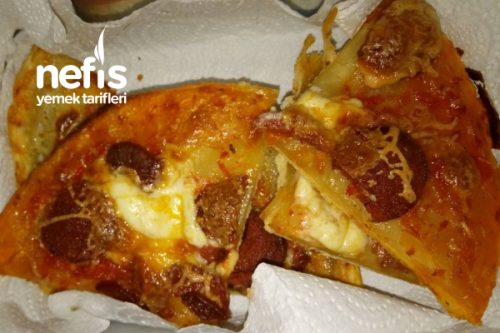 Mayasız Hamurla Pizza Tarifi