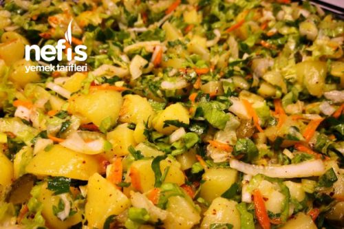 Patates Salatası Tarifi En Pratik En Lezzetli Tarifi (Videolu)