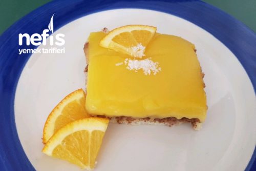 Portakal Ve Mango Soslu Sütlü İrmik Tatlısı Tarifi
