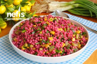 Şalgamlı Kuskus Salatası (Bayılacaksınız) (videolu) Tarifi