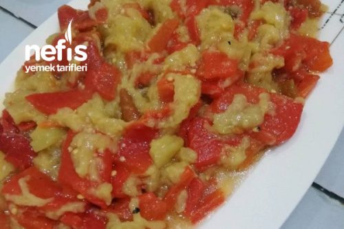 Köz Biber Ve Patlıcan Salatası Tarifi