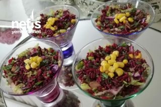 Şalgamlı Pirinç Salatası Tarifi