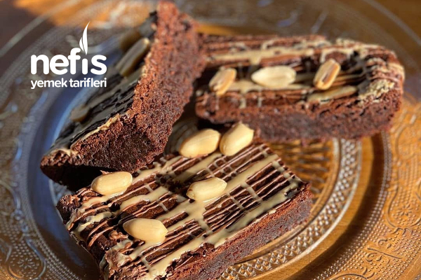 Badem Unlu Nefis Brownie Tarifi