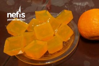 Portakallı Jelibon (Çok Kolay Sadece Üç Malzemeli) Tarifi