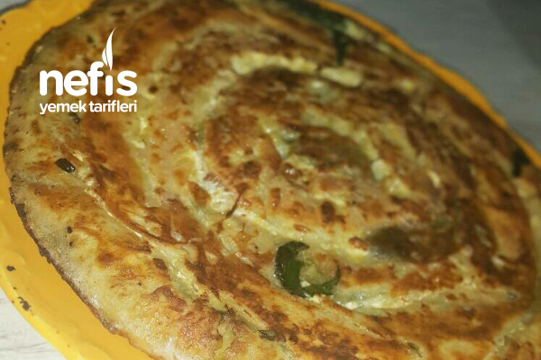 Tavada Ispanaklı Çıtır Börek