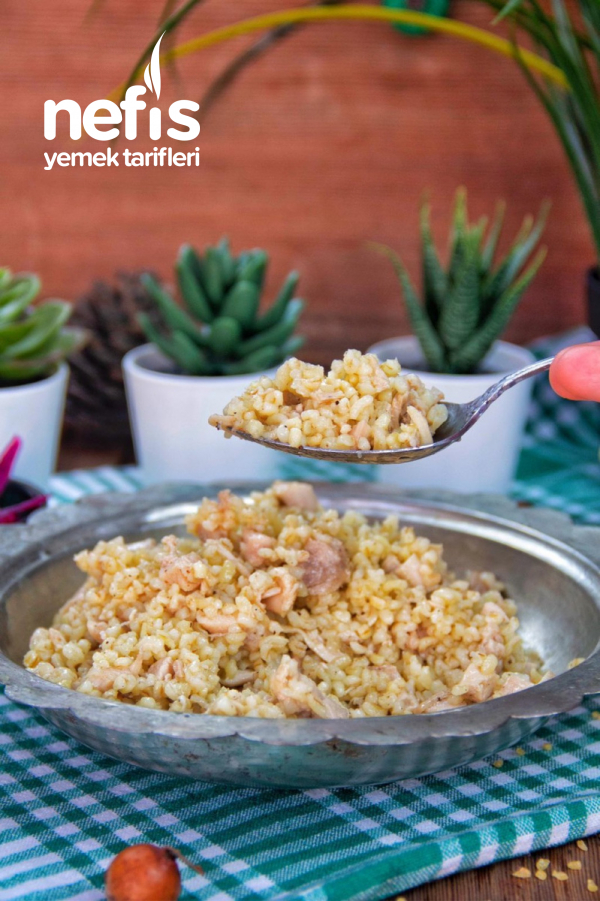 Tavuklu Bulgur Pilavı