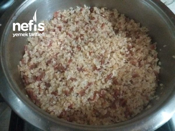 Arpa Şehriyeli Bulgur Pilavı