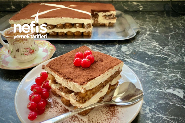 Yumurtasız Tiramisu Tarifi