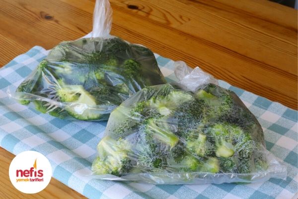 brokoli buzlukta nasıl saklanır