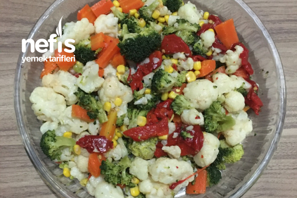 Brokoli – Karnabahar Salatası Tarifi