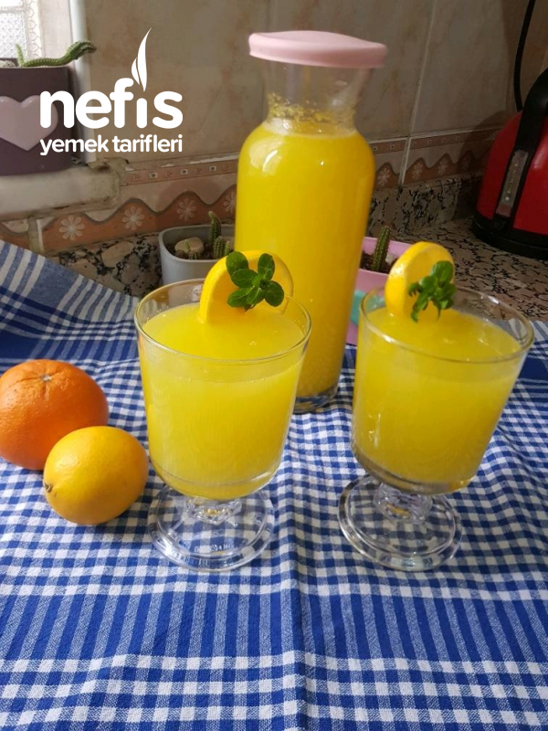 Limonata ( 1 Limon 2 Portakal İle Hazır Almaya Son)