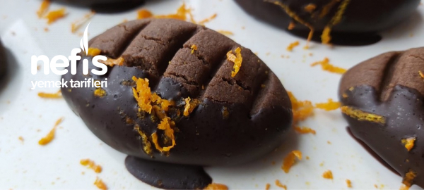 Çikolatalı Portakallı Kakaolu Kurabiye/kurabiye Tarifi ( videolu )
