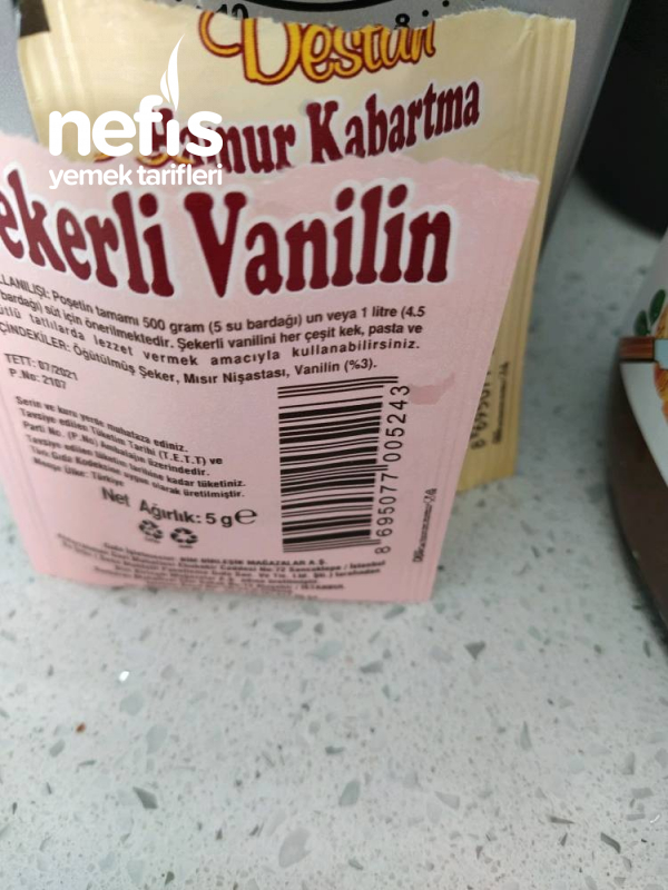 Tahinli Süprizli Kek