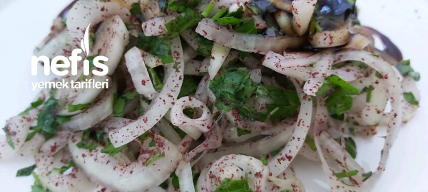 Soğan Salatası /piyazlık Soğan Salatası Tarifi ( Videolu )