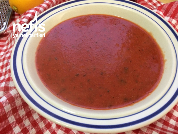 Kırmızı Pancarlı mercimek Çorbası