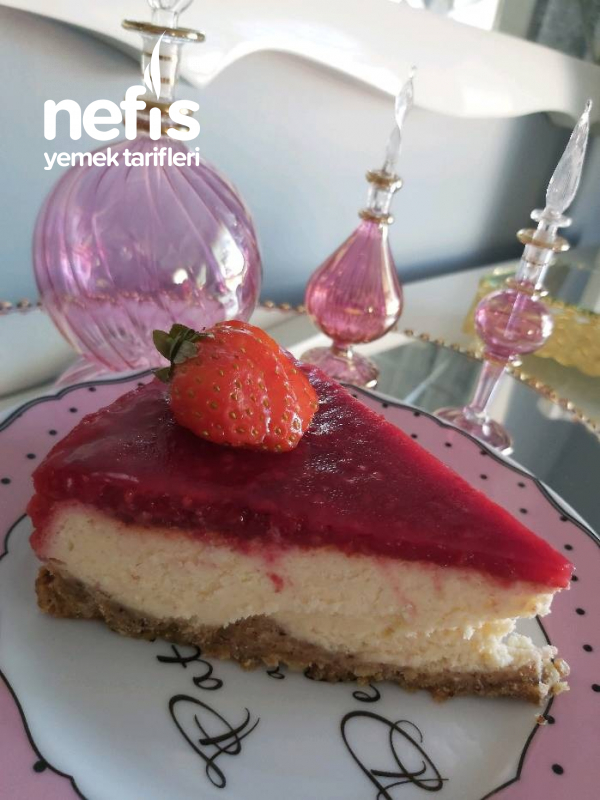 Frambuazli Cheesecake (Lezzet Garantili)