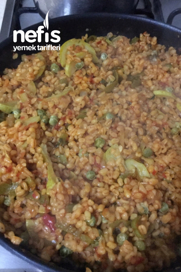 Sebzeli Bulgur Pilavı