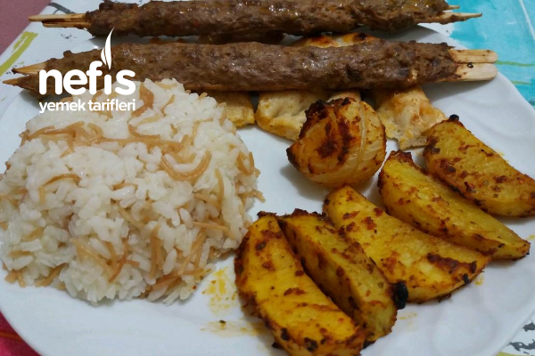 Ev Usülü Fırında Adana Kebab