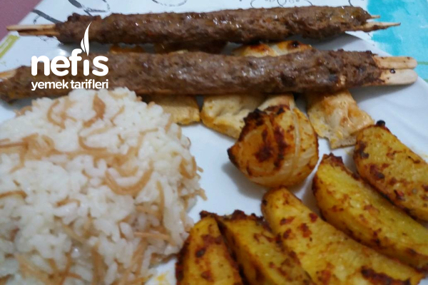 Ev Usülü Fırında Adana Kebab