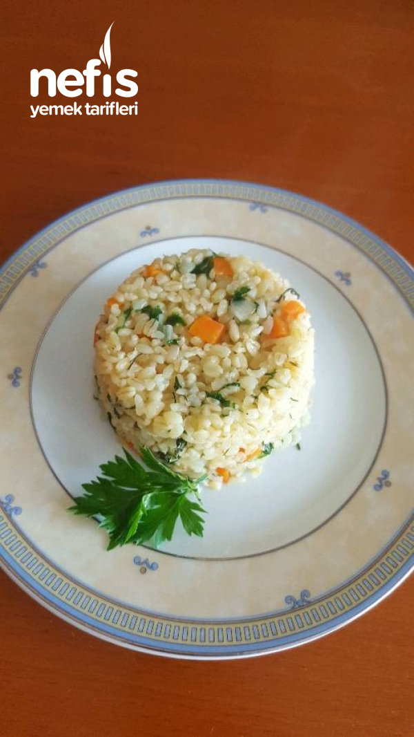 Havuçlu,yeşillikli Bulgur Pilavı