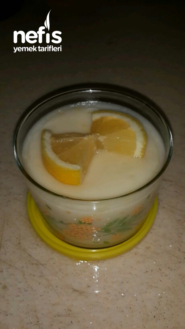 Limonlu Muhallebi ( Limon Severler Bayılacak )