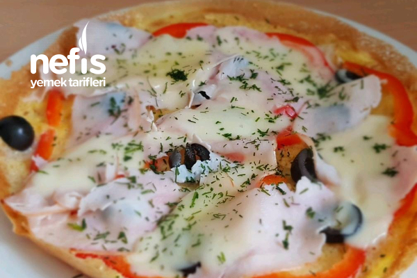 Yulaflı Pizza Omlet Tarifi