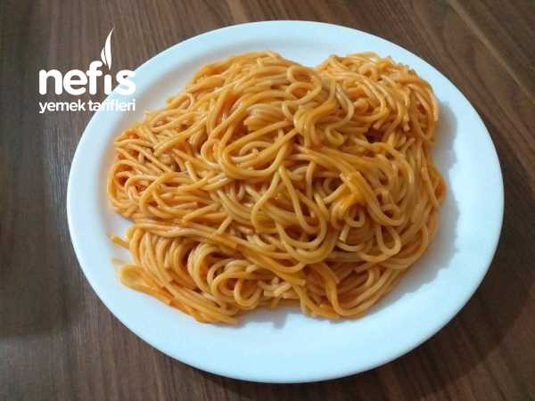 Sarımsaklı Spaghetti