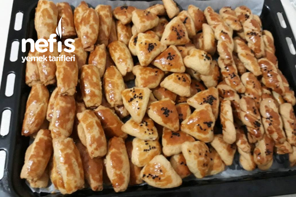 Resimli, Kolay, Şekilli Tuzlu Kurabiyeler Nefis Yemek Tarifleri