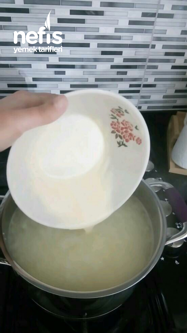 Terbiyeli Yoğurtlu Patates Çorbası