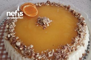 Portakal Soslu Sütlü İrmik Tatlısı Tarifi