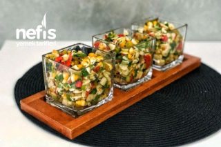 Kesme Makarna Salatası Tarifi