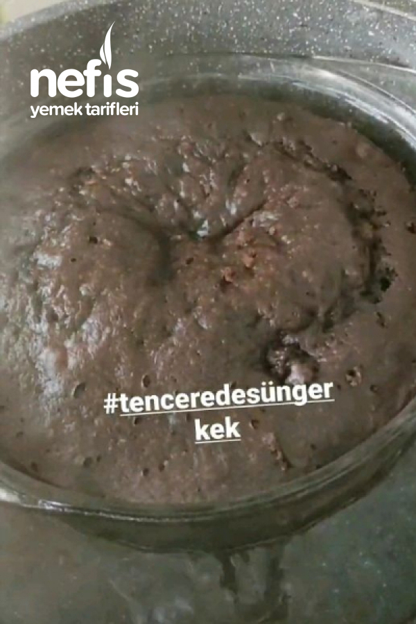 Tencerede Kakaolu Fındıklı Yumuşacık Kek