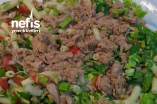 Ton Balıklı Makarna Salatası Tarifi