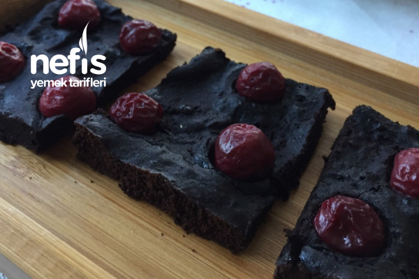 Unsuz Şekersiz Fit Brownie Tarifi