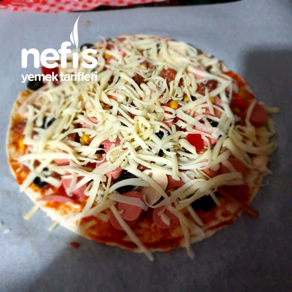 Lavaş Pizza (En Pratik Pizza)