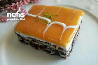 Karamel Soslu Mozaik Pasta (18 Kişilik) Tarifi