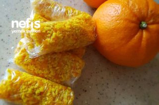 Kekler Ve Kurabiyeler İçin Portakal Kabuğu Muhafaza Etme Tarifi