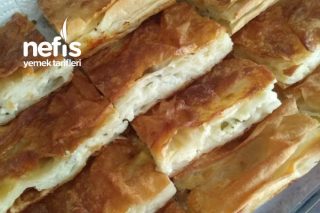 Peynirli Serpme Börek Tarifi